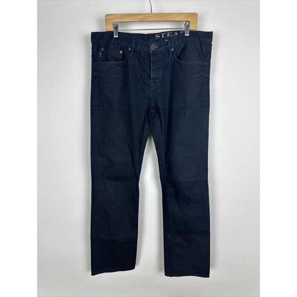 Burberry Brit Steadman Denim Jeans Mens Size 35 R x 31 Straight Blue 5-Pocket